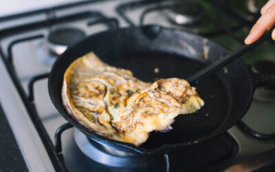 Omlet sa pečurkama i slaninom