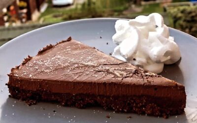 Rich Chocolate Fudge Keto Tart