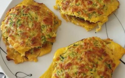 Low-Carb Keto Zucchini & Mozzarella Burgers