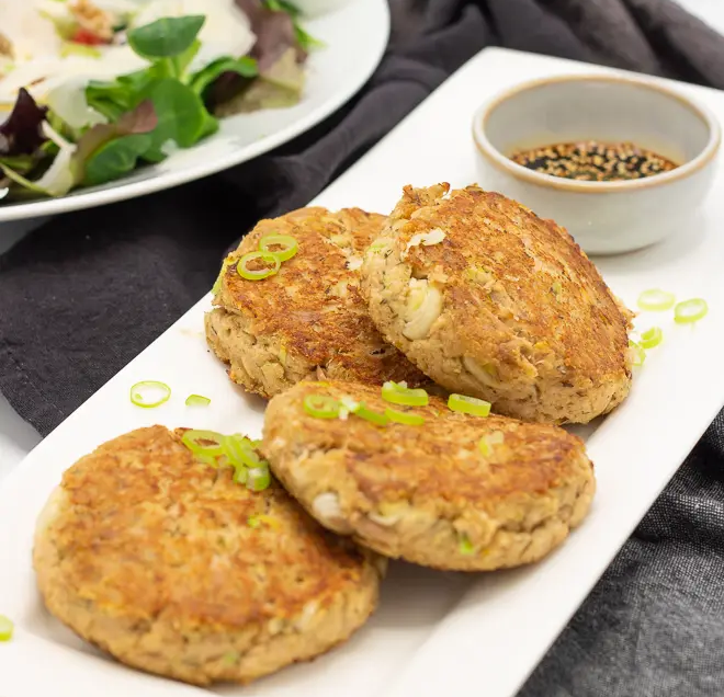 Hamburger od tunjevine sa soja sosom